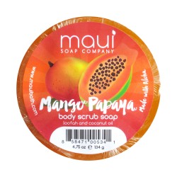 soap loofah hawaiian papaya mango scrub body soaps company